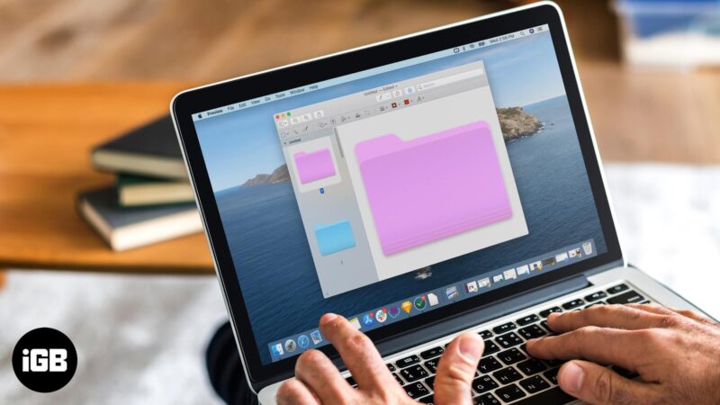 color coded folders for mac high sierra